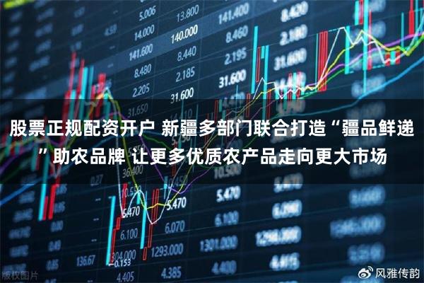 股票正规配资开户 新疆多部门联合打造“疆品鲜递”助农品牌 让更多优质农产品走向更大市场